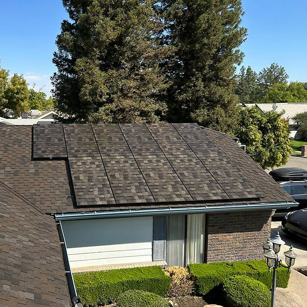 Solar Roof 310W - Brown Asphalt with Standard Frame