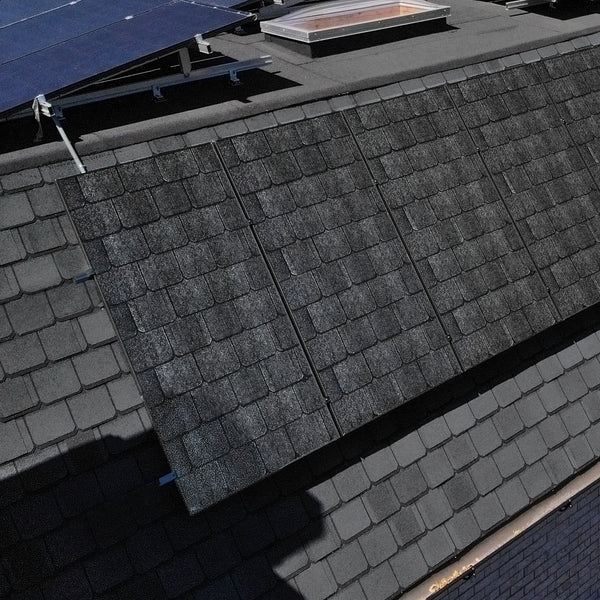 Solar Roof 330W - Grey Asphalt with Standard Frame
