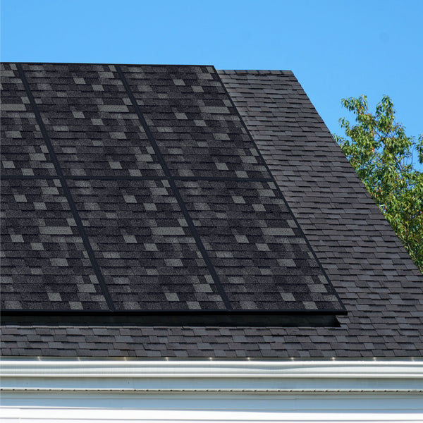 Solar Roof 330W - Grey Asphalt with Standard Frame
