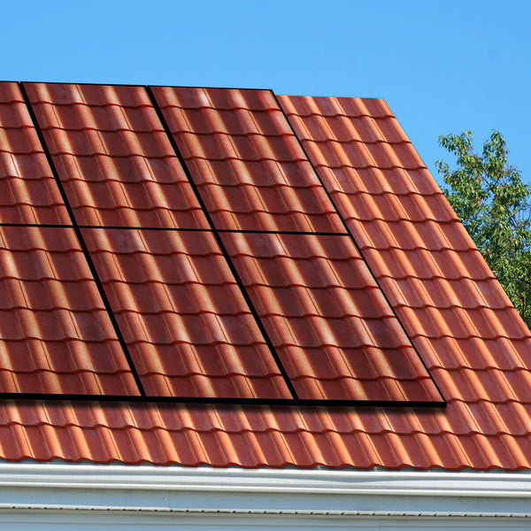 Solar Roof 310W - Spanish Clay Tile with Standard Frame